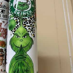 Grinch Themed Tumbler